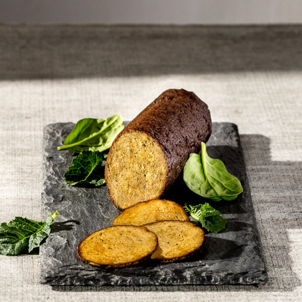 Spinach Kale Vegami. Best Vegan Salami